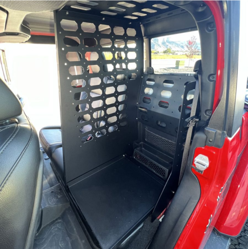 Rock Slide Engineering 20-23 Jeep JT Gladiator Rear Seat Cargo Rack Bed Racks Rock Slide Engineering