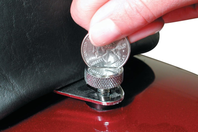 Mustang Harley Early H-D Applications 1/4-28 Qtr Turn Screw Mounting Hardware Seat Brackets & Frames Mustang Motorcycle