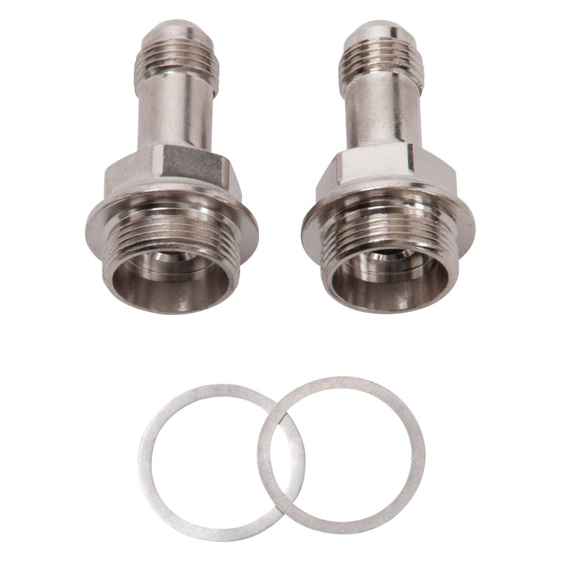Russell Performance 7/8in -20 x -6 AN Male Flare Extended (2 pcs.) (Endura) Fittings Russell