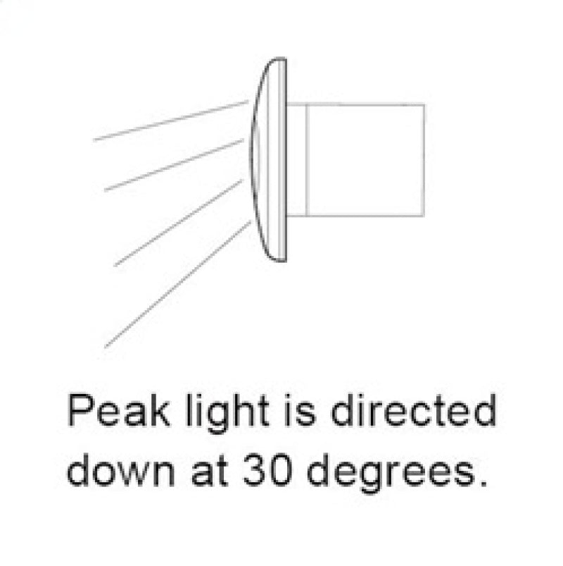 Hella Step Lamp 1X2 BLUE MD12/24 SS RIM 2XT Sidemarkers & Indicators Hella
