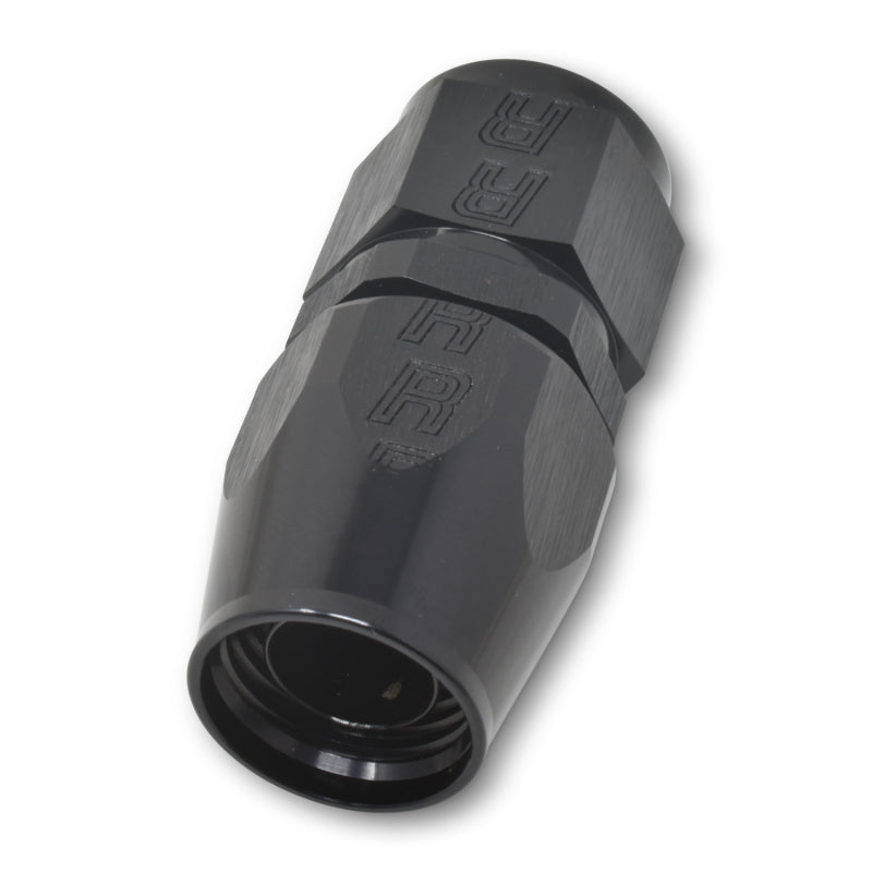 Russell Performance -4 AN Black Straight Full Flow Hose End Fittings Russell