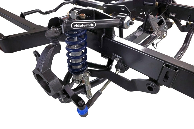 Ridetech 64-67 Chevrolet Chevelle w/ Hub Spindle & Stock Width (60.25in) Momentum Chassis Subframes Ridetech