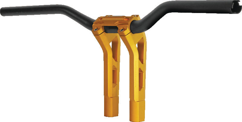 Performance Machine Phatbar/Riser Kit-Ext Wire - Gold Ops Handlebars Performance Machine
