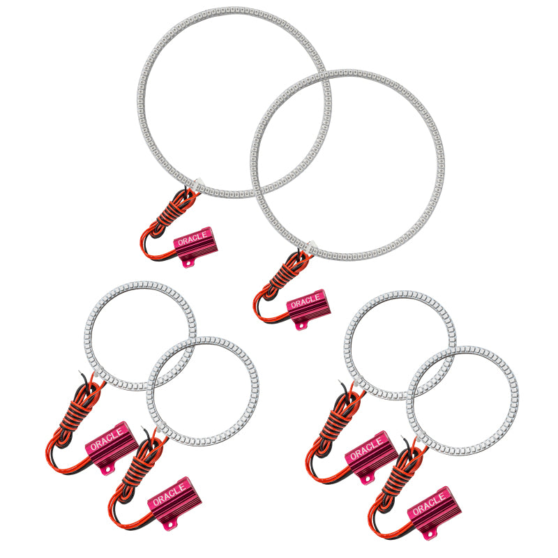 Oracle Nissan Frontier 01-04 LED Halo Kit - Triple - White Headlights ORACLE Lighting