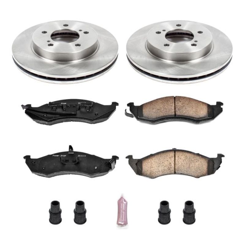 Power Stop 93-02 Mercury Villager Front Autospecialty Brake Kit Brake Kits - OE PowerStop