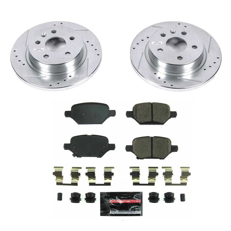 Power Stop 18-20 Buick Encore Rear Z23 Evolution Sport Brake Kit Brake Kits - Performance D&S PowerStop