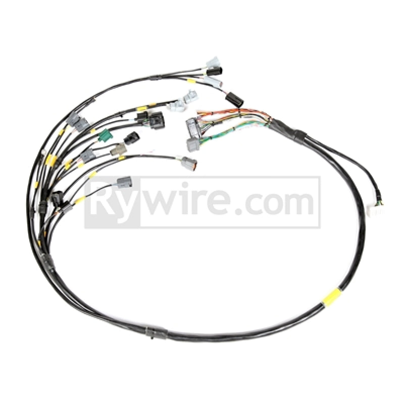 Rywire 13B Haltech Mil-Spec Eng Harness w/EV14 Inj/Denso 5th/6th Inj/Delphi Press Sensor/Bosch Knock Wiring Harnesses Rywire