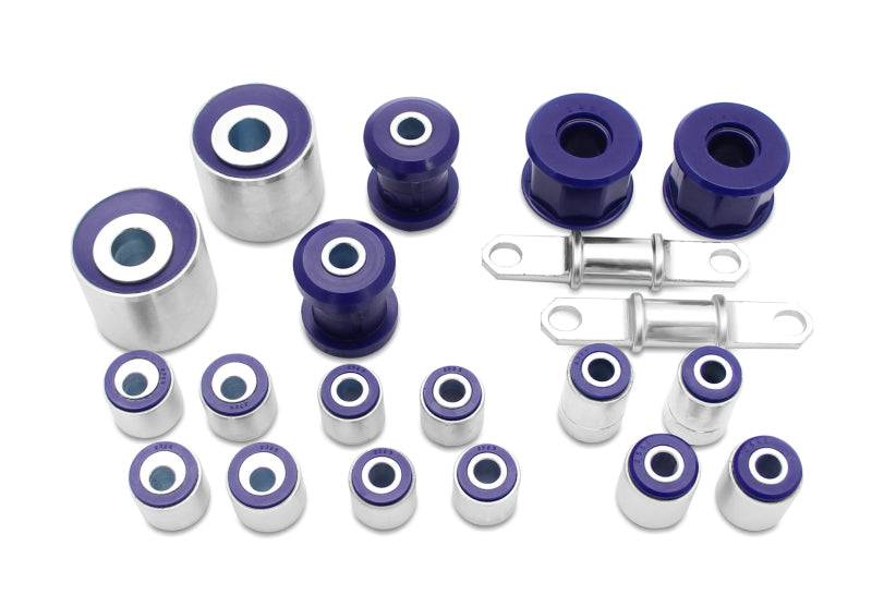 SuperPro 2004 Mazda 3 i Front / Rear Vehicle Master Bushing Kit - Caster/ Camber Adj Bushings - Full Vehicle Kits Superpro
