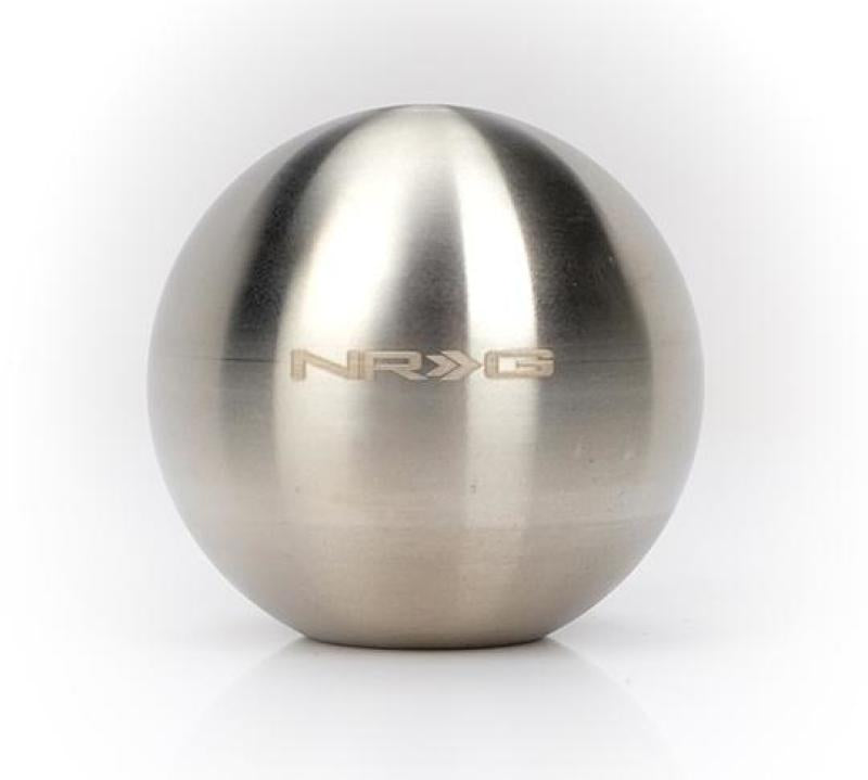 NRG Silver Titanium Round Shifter Heavy Weight Shift Knobs NRG