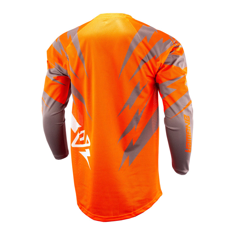 Answer 26 LE Syncron Rizz Vented Jersey Orange/Grey/White - XS Jerseys Answer