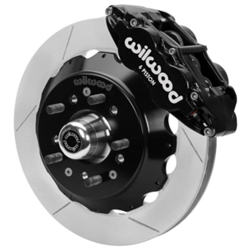 Wilwood Forged 6 Piston Superlite Caliper, GT 48 Vane Spec37 Slotted Rotor - 12.88x1.25 Big Brake Kits Wilwood