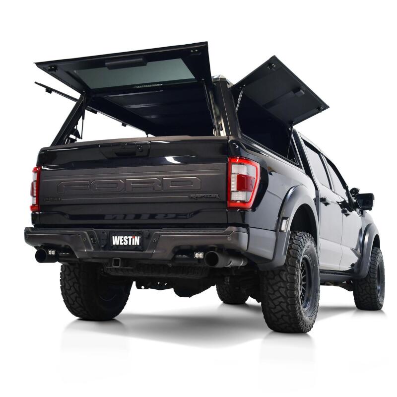 Westin EXP Truck Cap COMPLETE KIT A + B (21-25 Ford F-150/Lightning/Raptor CC 5.5ft. Bed) Bed Caps Westin