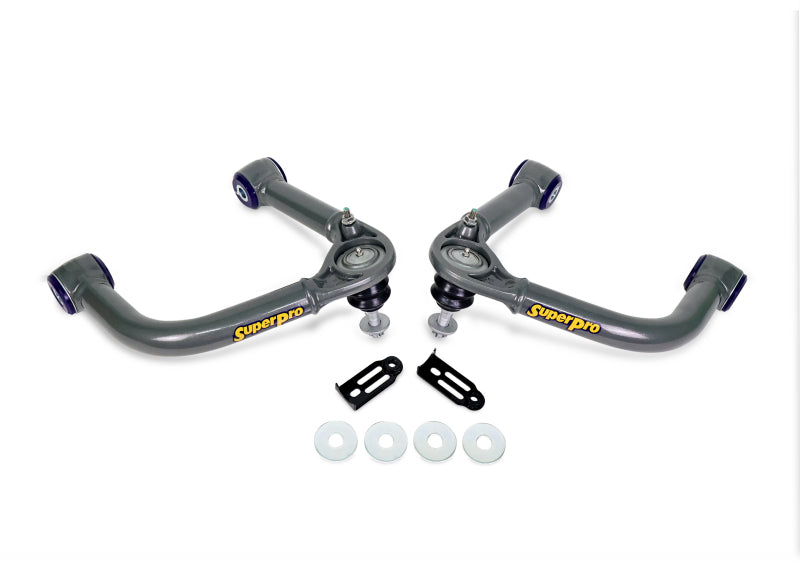 SuperPro 2022-2026 Toyota Tundra Fixed Offset Upper Control Arm Set Control Arms Superpro
