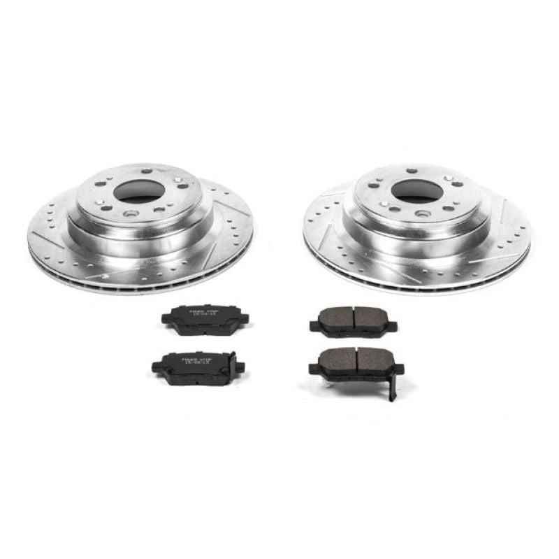 Power Stop 05-12 Acura RL Rear Z23 Evolution Sport Brake Kit Brake Kits - Performance D&S PowerStop