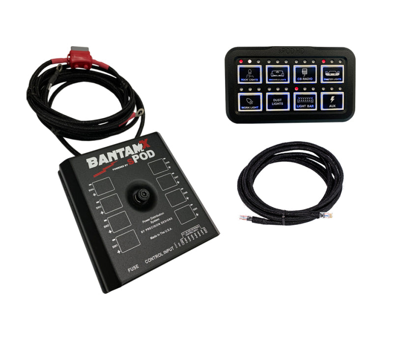Spod BantamX HD for Uni (36 In Battery Cables) Switch Panels SPOD