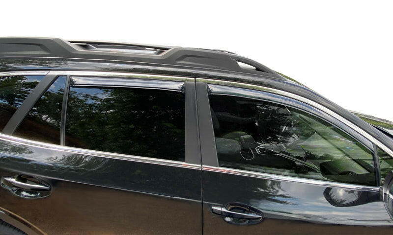 AVS 20-22 Subaru Outback Ventvisor In-Channel - 4pc - Smoke Wind Deflectors AVS