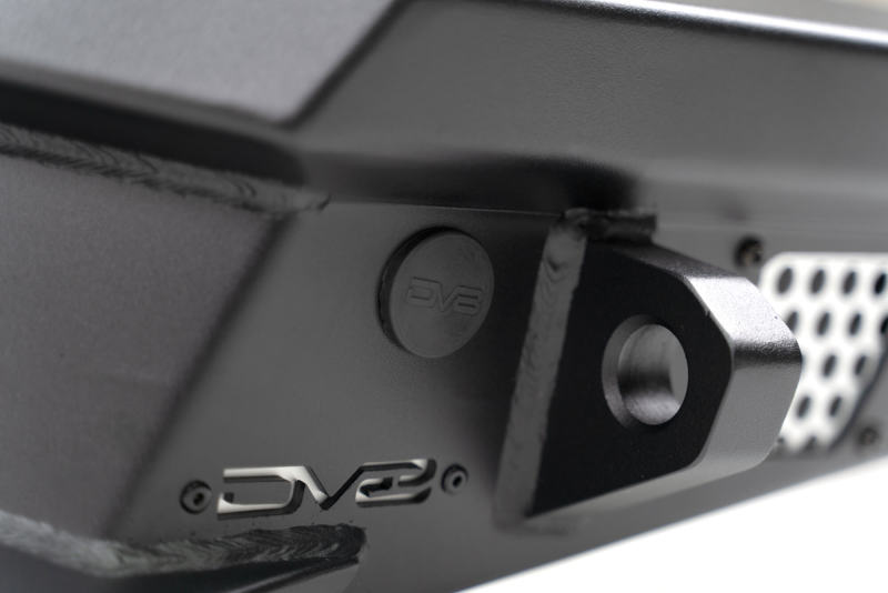 DV8 Offroad 2018 Jeep Wrangler JL MTO Series Rear Bumper w/ Optional Tire Carrier Bumpers - Steel DV8 Offroad