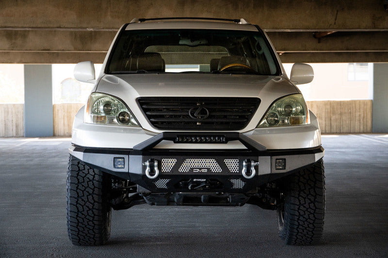 DV8 Offroad 03-09 Lexus GX 470 MTO Series Winch Front Bumper Bumpers - Steel DV8 Offroad