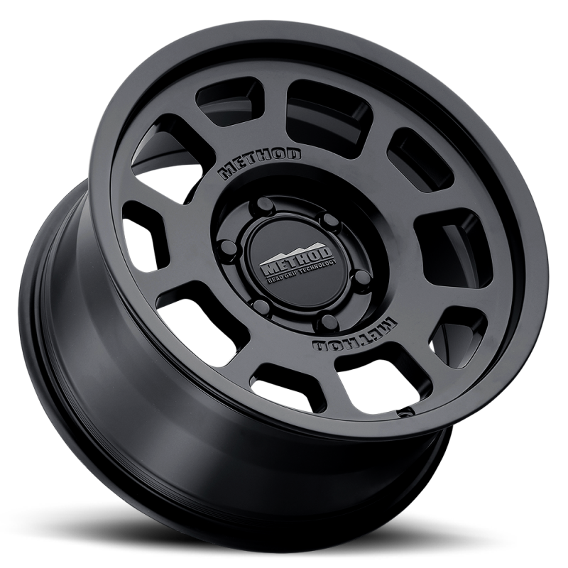 Method MR705 17x8.5 0mm Offset 5x5 71.5mm CB Matte Black Wheel Wheels - Cast Method Wheels