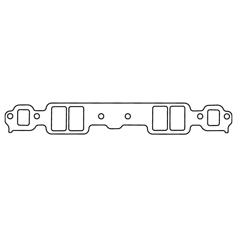 Cometic GM Gen1 SB V8 .125in Fiber Intake Mani Gasket-2.090in x 1.280in Rect. Race Ports-10 Pack Intake Gaskets Cometic Gasket