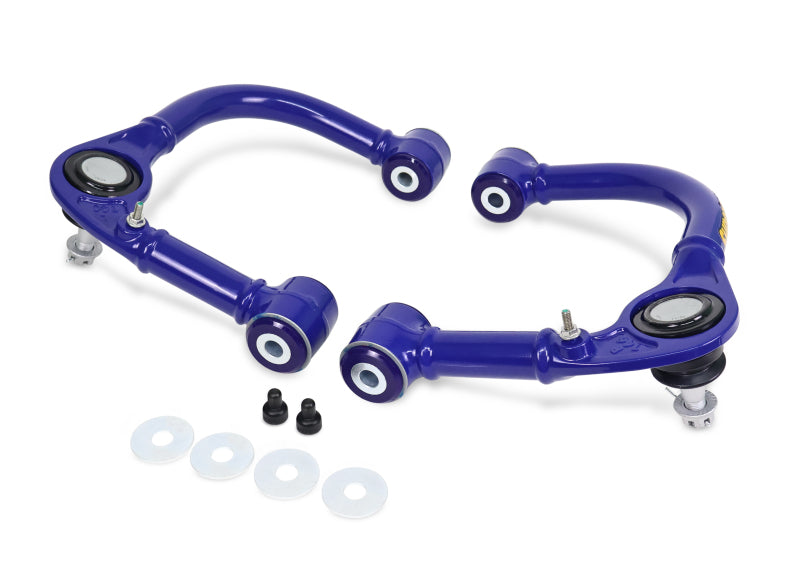 SuperPro 05-23 Toyota Tacoma 4WD Front Upper Fixed Offset Control Arm Set Control Arms Superpro