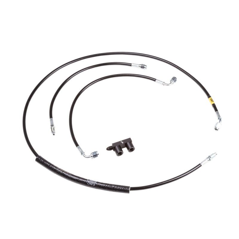 Chase Bays 99-06 BMW 3-Series E46 Dual Piston Brake Booster Delete Brake Line Relocation Brake Line Kits Chase Bays