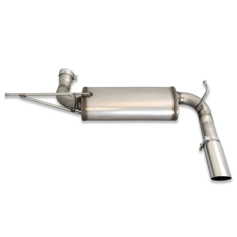 JBA 07-18 Jeep Wrangler JK 3.8L/3.6L 304SS Single Rear Exit Axle Back Exhaust Axle Back JBA