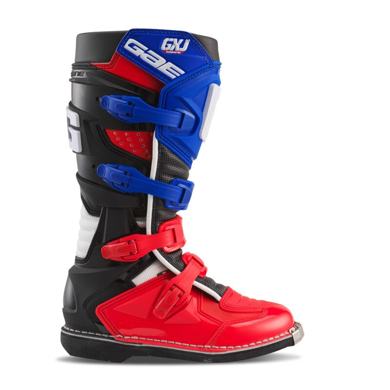 Gaerne GXJ Boot Red/White/Blue Size - Youth 6 Motorcycle Boots Gaerne