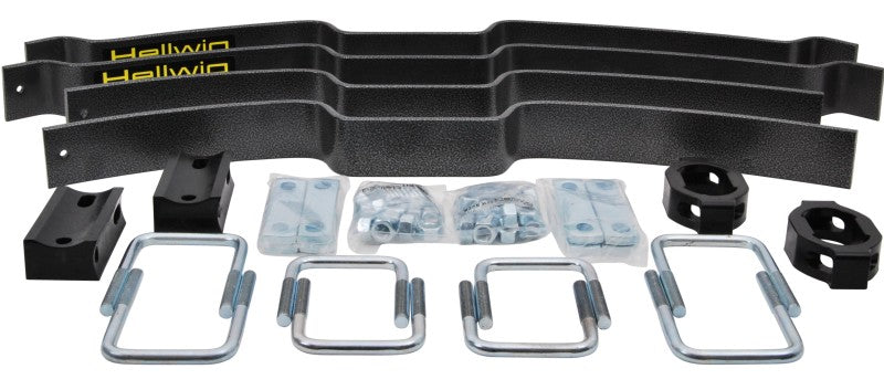 Hellwig 17-20 Ford Raptor Pro Series Helper Spring - Up To 2500lb Level Load Capacity Leaf Springs & Accessories Hellwig