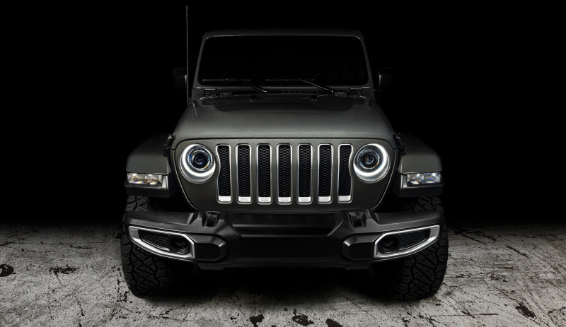 Oracle Jeep Wrangler JL Oculus Bi-LED Projector Headlights- Graphite Metallic - 5500K Headlights ORACLE Lighting