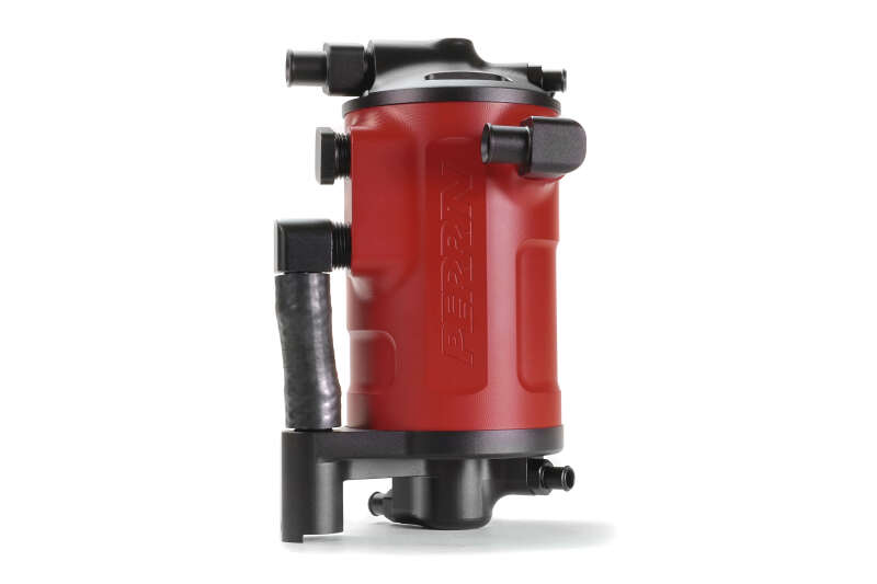 PERRIN 20-25 Subaru Outback XT & Legacy XT / 19-25 Ascent Air Oil Separator - Red Oil Separators Perrin Performance