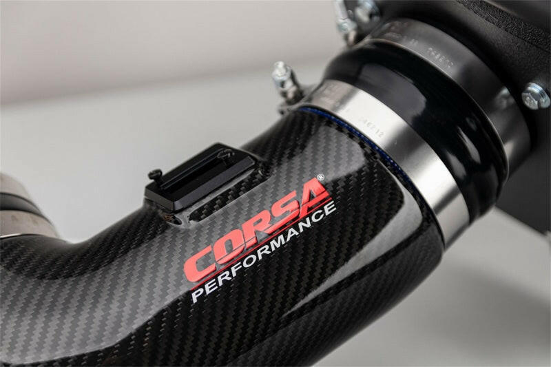 Corsa 2017-2023 Chevrolet Camaro ZL1 Carbon Fiber Air Intake w/ MaxFlow 5 Oil Filtration Cold Air Intakes CORSA Performance