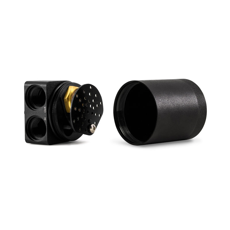 Mishimoto 2020+ Chevrolet Corvette C8 Baffled Oil Catch Can Kit (PCV Side) - Black Oil Catch Cans Mishimoto