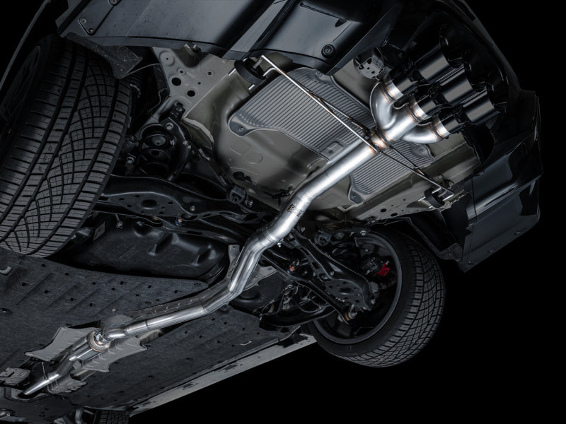 AWE Tuning 2024 Acura Integra Type S DE5 FWD Track Edition Exhaust w/ Triple Diamond Black Tips Catback AWE Tuning