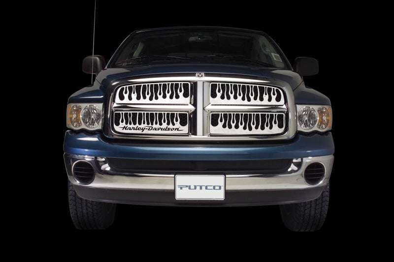 Putco 99-00 Chevrolet Silverado LD Flaming Inferno Stainless Steel Grille Grilles Putco