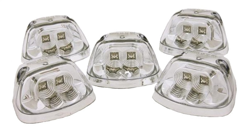Putco 94-98 RAM - Clear - 5pc Kit (Amber) LED Roof Lamps (Replacement) Light Bars & Cubes Putco