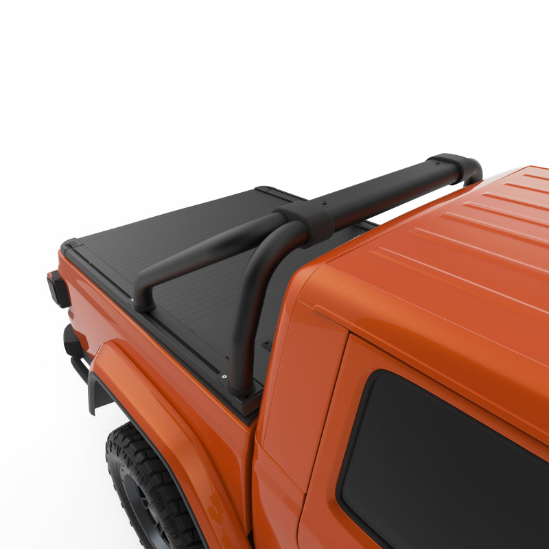 EGR 20-22 Jeep Gladiator RollTrac S-Series Black Powder Coated Sports Bar Jeep Gladiator Headache Racks EGR