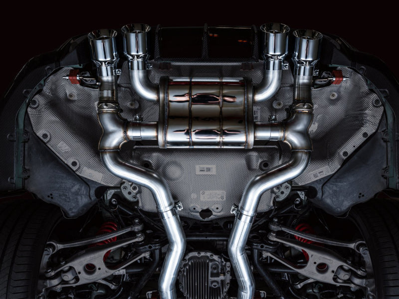 AWE Tuning SwitchPath Cat-Back Exhaust for BMW G8X M3/M4 - Chrome Silver Tips Catback AWE Tuning