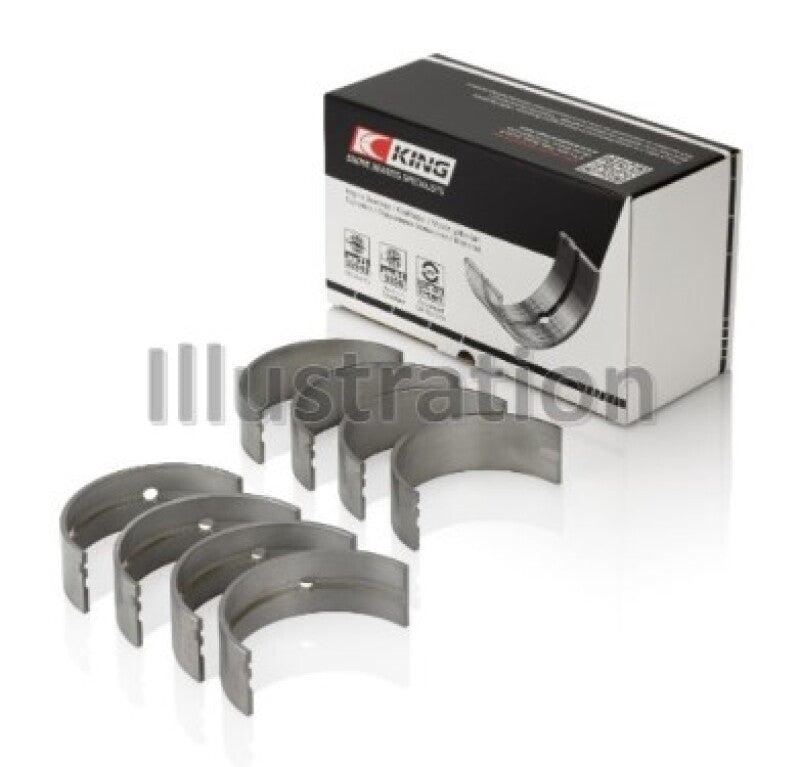 King Engine Bearings 2005-2012 Nissan VQ40DE 6 Cyl Performance Main Bearing Set - Size STD Bearings King Engine Bearings