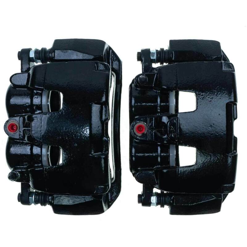 Power Stop 05-08 Dodge Dakota Front Black Caliper - Pair w/Bracket Brake Calipers - Perf PowerStop