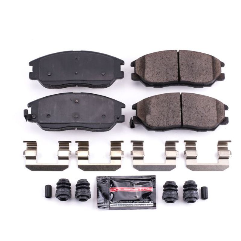 Power Stop 03-05 Hyundai XG350 Front Z23 Evolution Sport Brake Pads w/Hardware Brake Pads - Performance PowerStop
