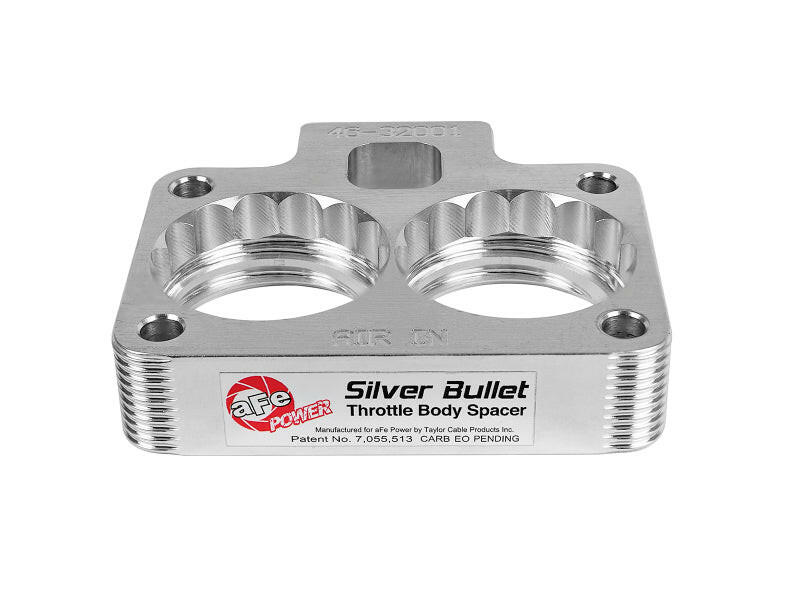 aFe Silver Bullet Throttle Body Spacers TBS Dodge Trucks 94-01 V8-5.2/5.9L Throttle Body Spacers aFe