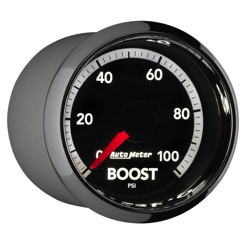 Autometer Gen4 Dodge Factory Match 52.4mm Mechanical 0-100 PSI Boost Gauge Gauges AutoMeter