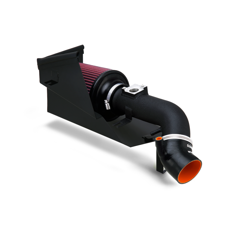 Mishimoto 06-11 Honda Civic Si Performance Air Intake w/ Heat Shield - Wrinkle Black Cold Air Intakes Mishimoto