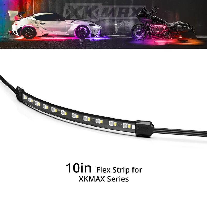 XK Glow XKmax Light Strip - 10in Light Strip LED XKGLOW