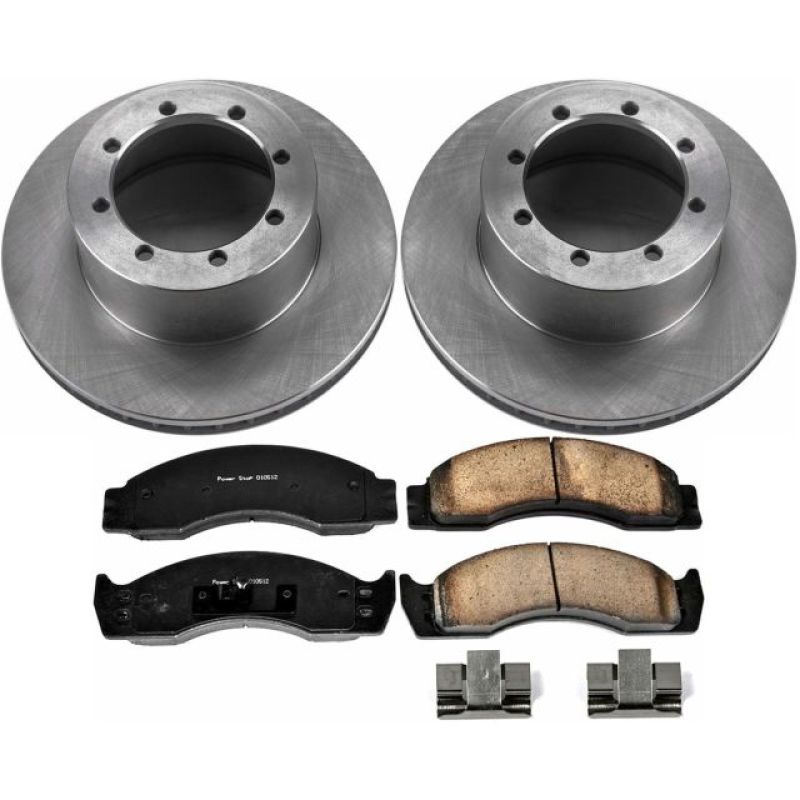 Power Stop 00-02 Ford E-450 Super Duty Rear Autospecialty Brake Kit Brake Kits - OE PowerStop