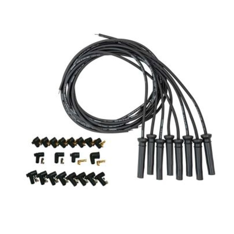 Moroso GM Pro Stock/Brodix PB201/CFE Ignition Wire Set - Ultra 40 - Unsleeved - Black Spark Plug Wire Sets Moroso
