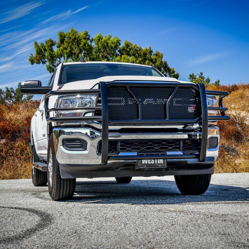 Westin 19-22 Dodge Ram 2500/3500 HDX Modular Grille Guard - Black Grille Guards Westin