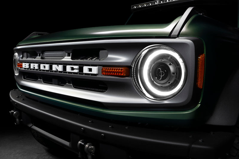 Oracle 2021+ Ford Bronco Oculus Bi-LED Projector Headlights - Amber/White Switchback Headlights ORACLE Lighting