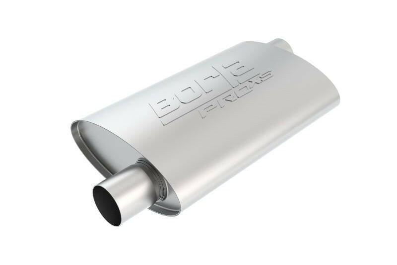 Borla Universal Pro-XS Muffler - Offset/Offset Oval 2.5in Muffler Borla